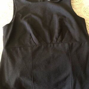 Elegant black fitted CAbi  top